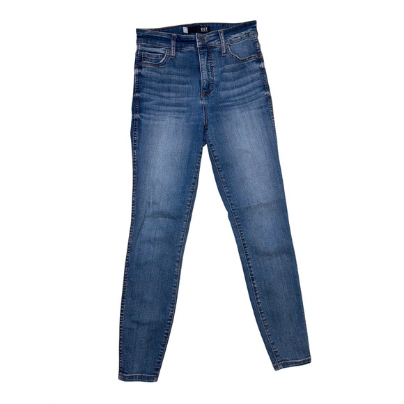 Kut from the Kloth Denim - KUT from the Kloth Connie Skinny Jeans Women 00 Blue Excellent High Rise Fab Ab